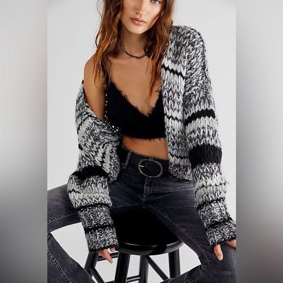 Free People Sweaters - Free People | Wanderer Cardi Chunky Cardigan Sweater